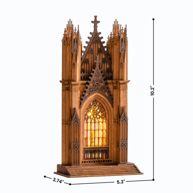 TGA02 - Starry Dome Cathedral 3D Wooden Puzzle - Hobbycity.gr - RoLife