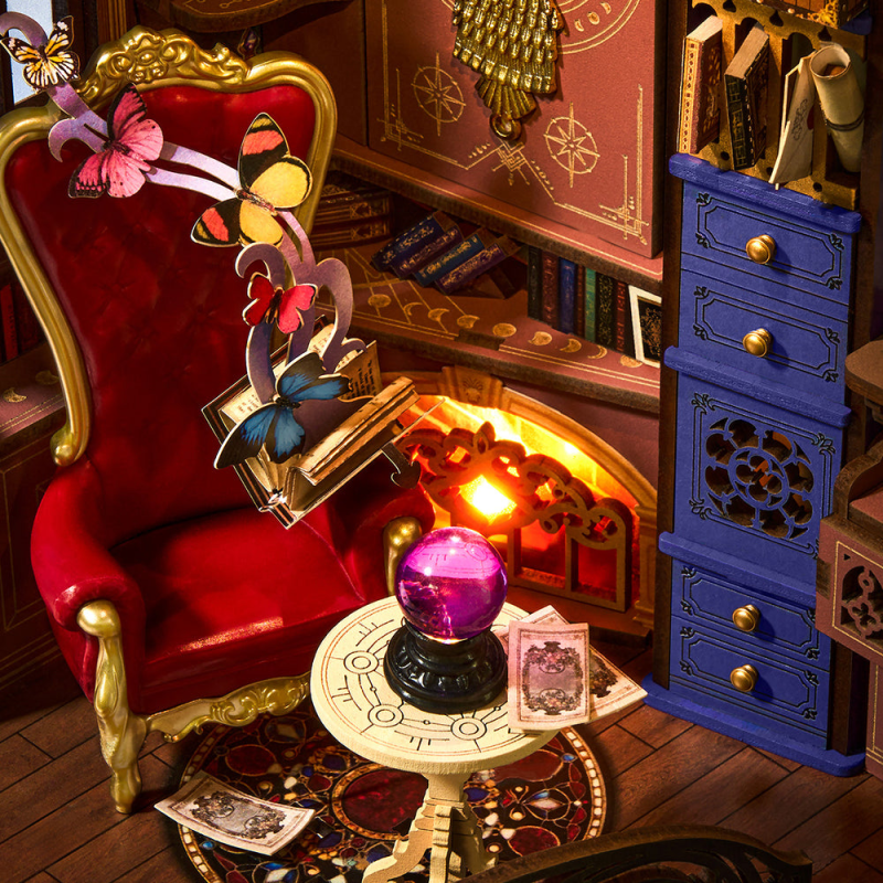 TGB14 - Magic Fantasy Corner DIY Book Nook Shelf Insert - Hobbycity.gr - RoLife