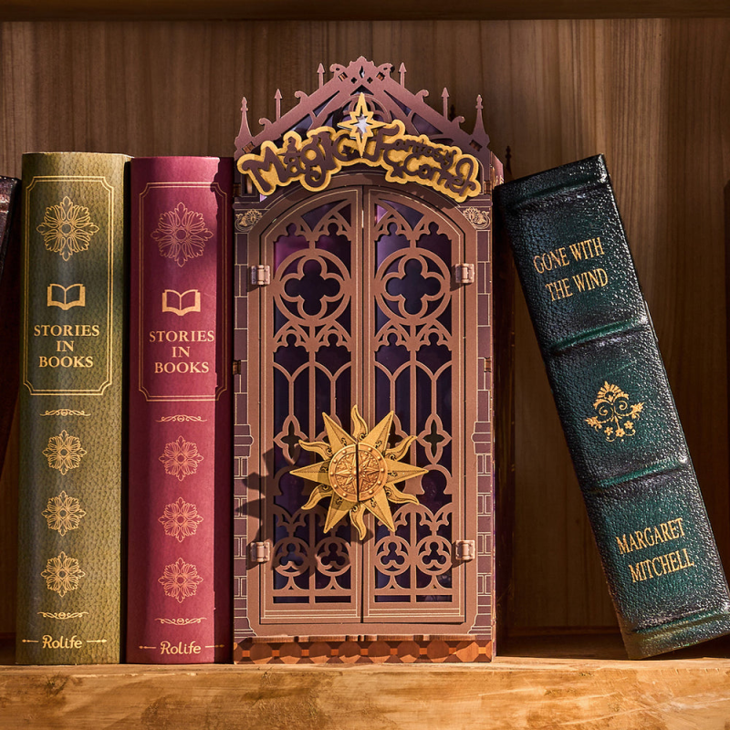 TGB14 - Magic Fantasy Corner DIY Book Nook Shelf Insert - Hobbycity.gr - RoLife