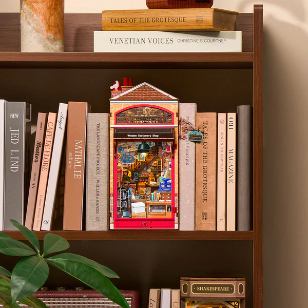 TGB19 - Wisdom Stationery Shop DIY Book Nook - Hobbycity.gr - RoLife