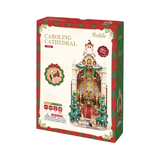 TGB26 - Caroling Cathedral DIY Book Nook - Hobbycity.gr - RoLife