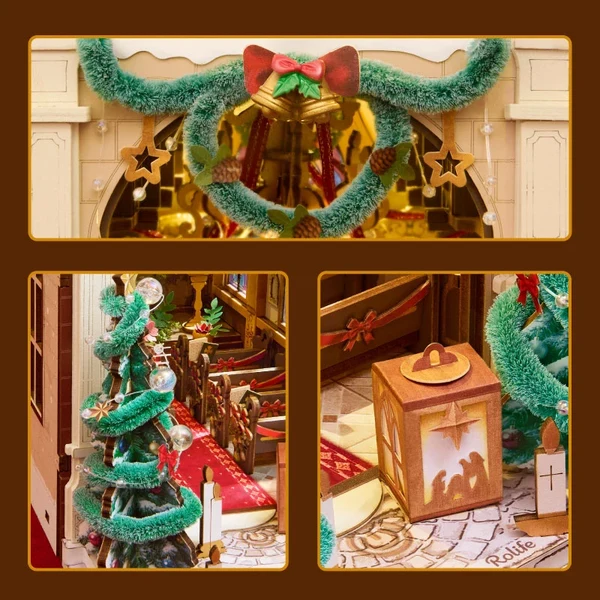 TGB26 - Caroling Cathedral DIY Book Nook - Hobbycity.gr - RoLife