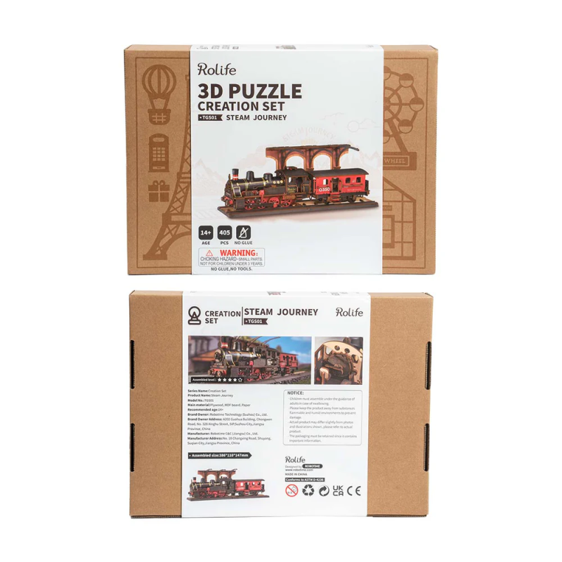 TGS01 - Steam Journey 3D - Hobbycity.gr - RoLife