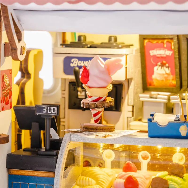 TGS06 - Beverly's Ice Cream Truck 3D Wooden Puzzle - Hobbycity.gr - RoLife