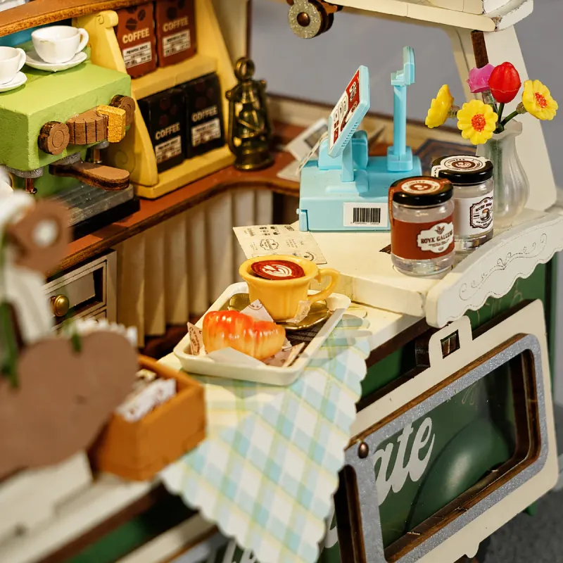 TGS07 - Leo's Coffee Truck 3D Wooden Puzzle - Hobbycity.gr - RoLife