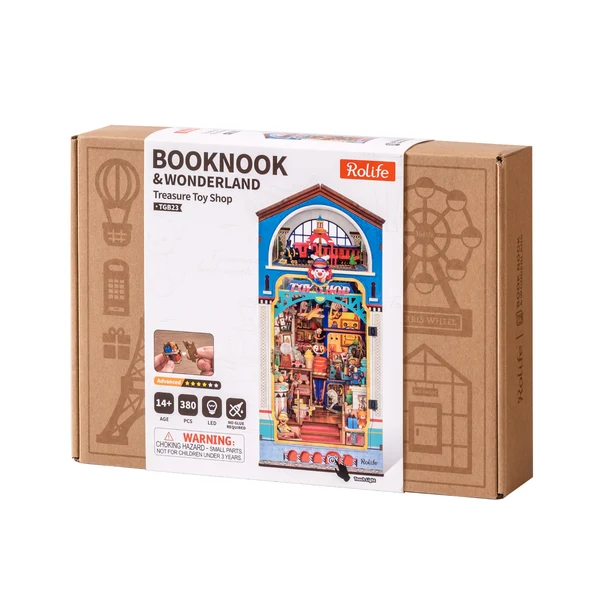 TGB23 - Treasure Toy Shop DIY Book Nook - Hobbycity.gr - RoLife