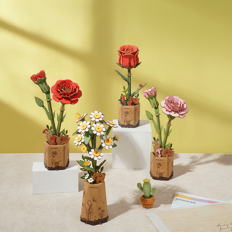 TW052 - Κόκκινο Γαρύφαλο - Hobbycity.gr - Rowood