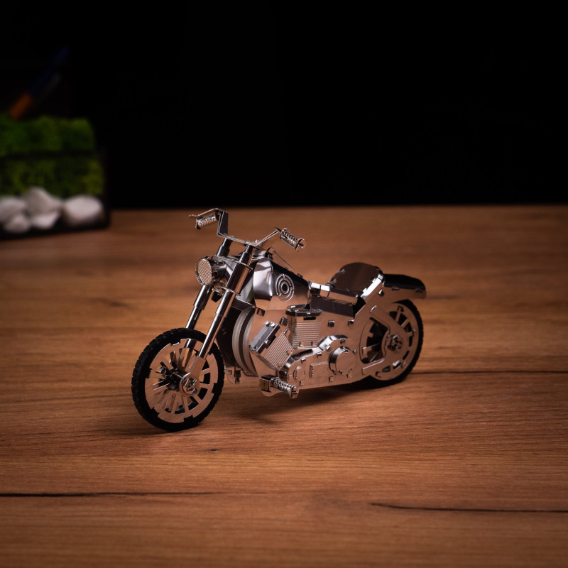 MT012 - Μοτοσυκλέτα Roadway Fantasy Harley - Hobbycity.gr - Metal Time