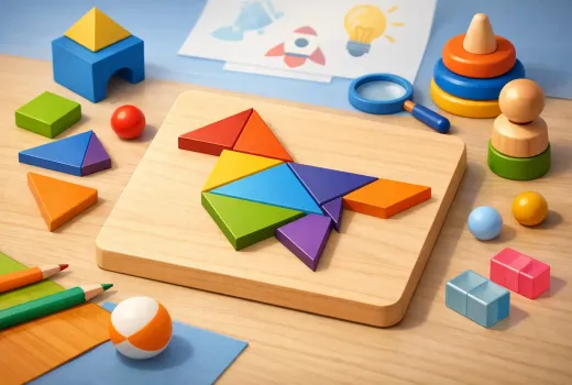 Tangram για παιδιά: οφέλη που φαίνονται