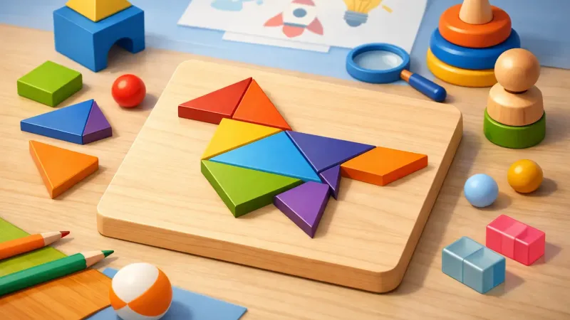 Tangram για παιδιά: οφέλη που φαίνονται