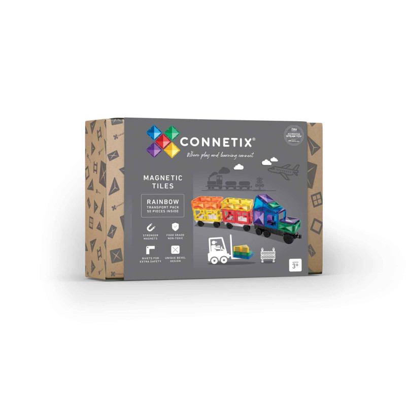 293224 - Rainbow Transport Pack 50 τεμαχίων - Hobbycity.gr - Connetix