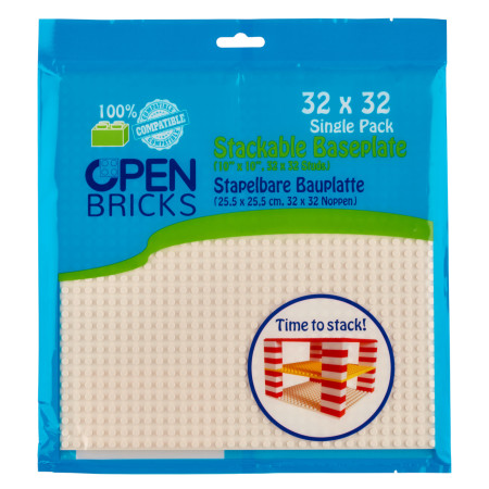 OPEN BRICKS® Βάση Κατασκευής White