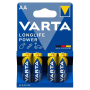 VARTA Longlife Power AA Αλκαλικές Μπαταρίες 1.5V 4 τμχ