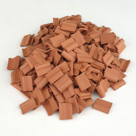 Κεραμίδια Ρωμαϊκού τύπου Κόκκινα 1:20  (150 τμχ)