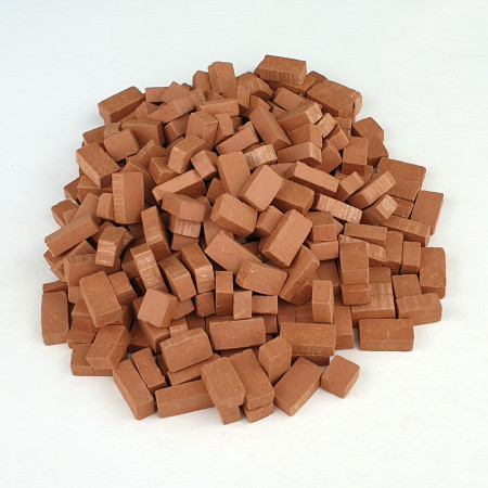 Πέτρες Κόκκινες μεγάλες  5.5 x 7  (200 τμχ)