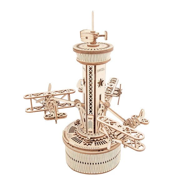 AMK41 - Airplane-Control Tower (Μελωδία: Its a small world) - Hobbycity.gr - Rokr