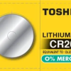 Toshiba Μπαταρία Λιθίου Ρολογιών CR2032 3V