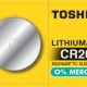 Toshiba Μπαταρία Λιθίου Ρολογιών CR2032 3V