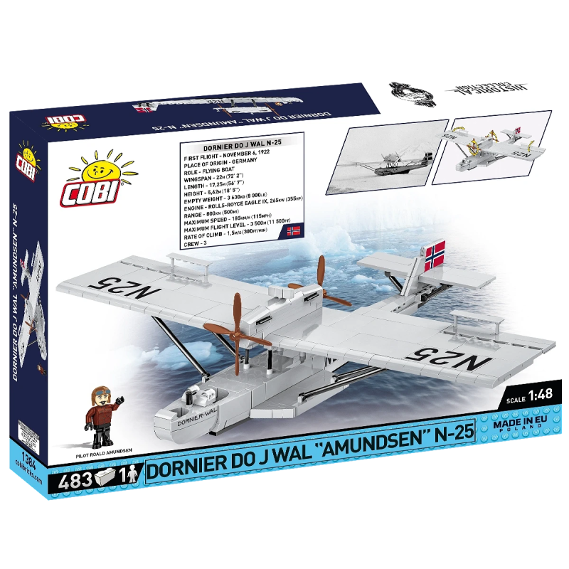 1384 - Dornier Do J Wal Amundsen N-25 - Hobbycity.gr - COBI
