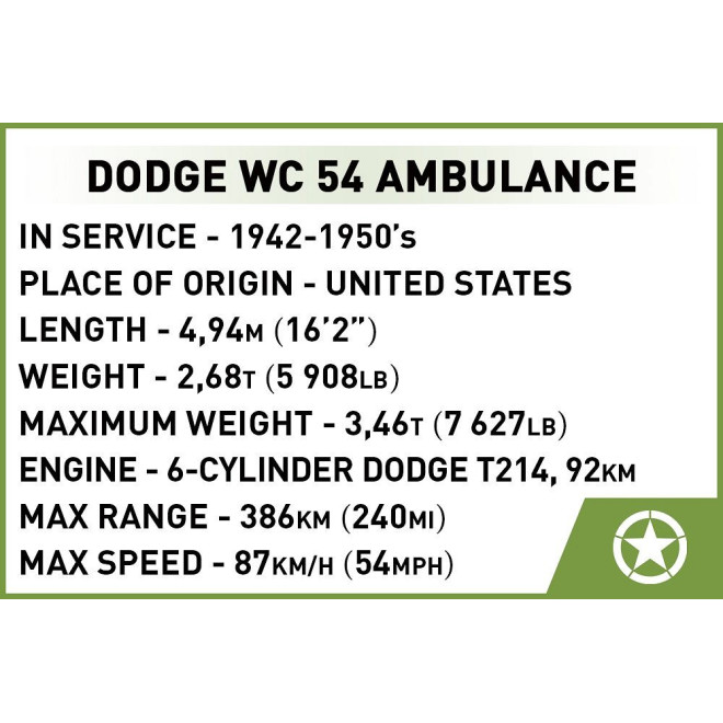 2257 - Dodge WC-54 Ambulance - Hobbycity.gr - COBI