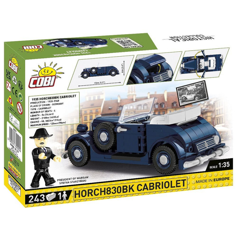 2262 - Horch 830BK Cabriolet - Hobbycity.gr - COBI