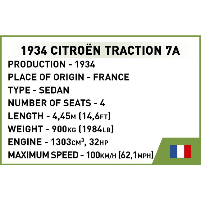 2263 - 1934 Citroen Traction 7A - Hobbycity.gr - COBI