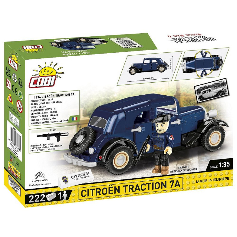 2263 - 1934 Citroen Traction 7A - Hobbycity.gr - COBI