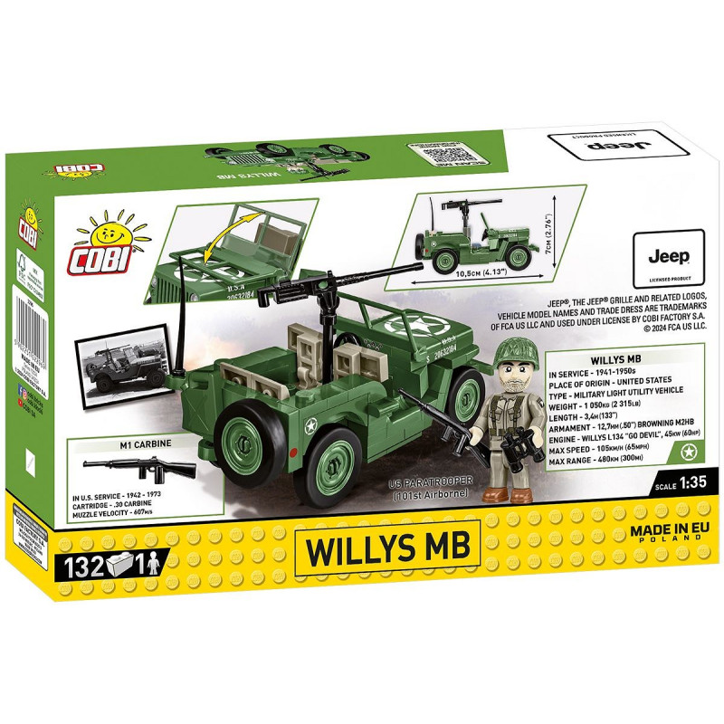 2296 - Willys MB - Hobbycity.gr - COBI