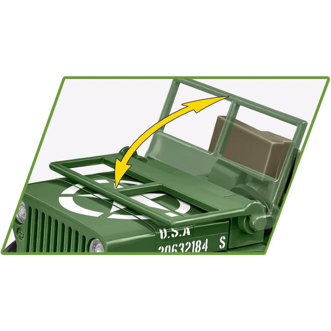 2296 - Willys MB - Hobbycity.gr - COBI