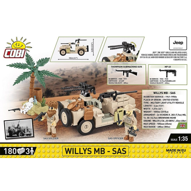 2298 - Willys MB-SAS - Hobbycity.gr - COBI