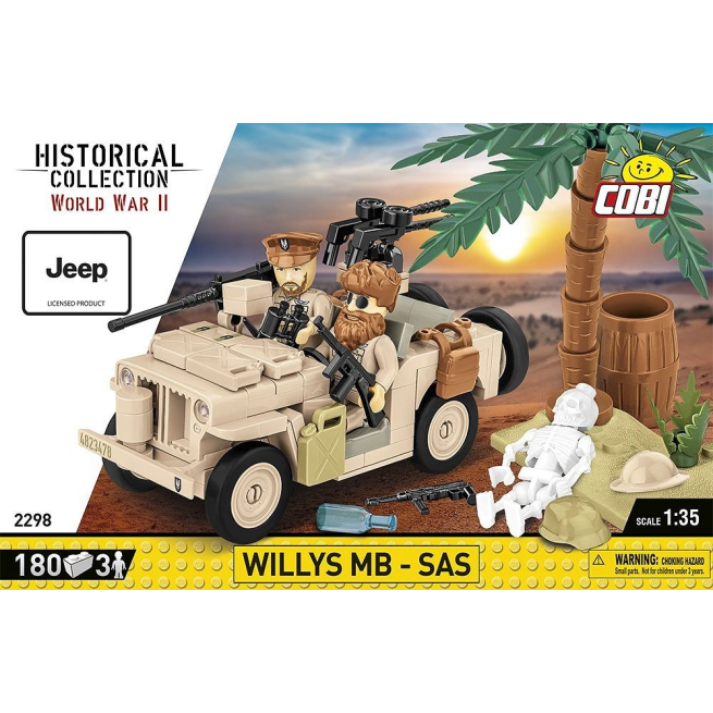 2298 - Willys MB-SAS - Hobbycity.gr - COBI