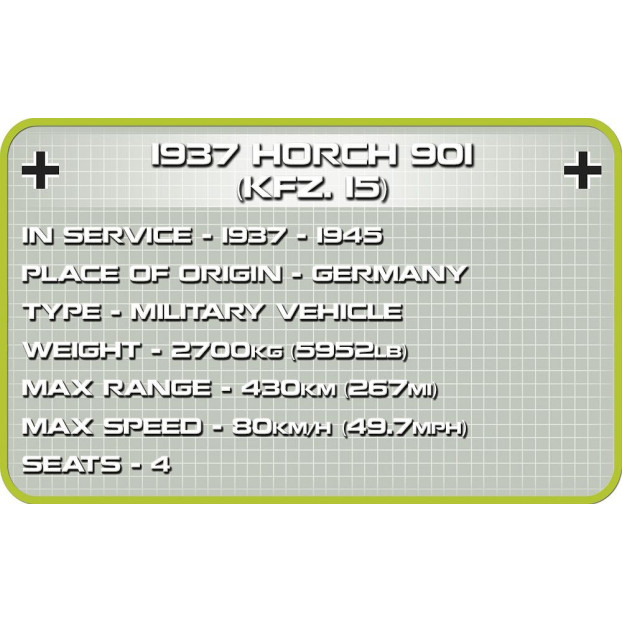2405 - 1937 Horch - Hobbycity.gr - COBI