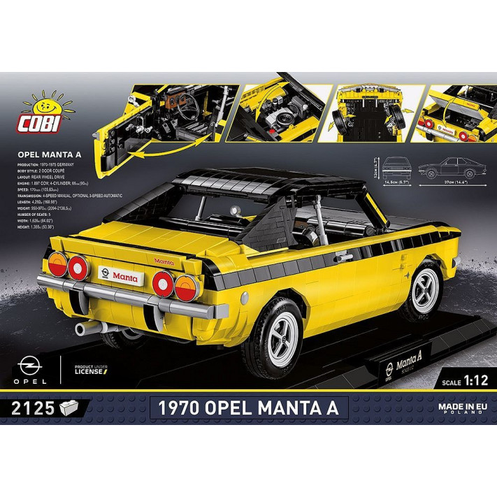 24338 - Opel Manta A 1970 - Executive Edition - Hobbycity.gr - COBI