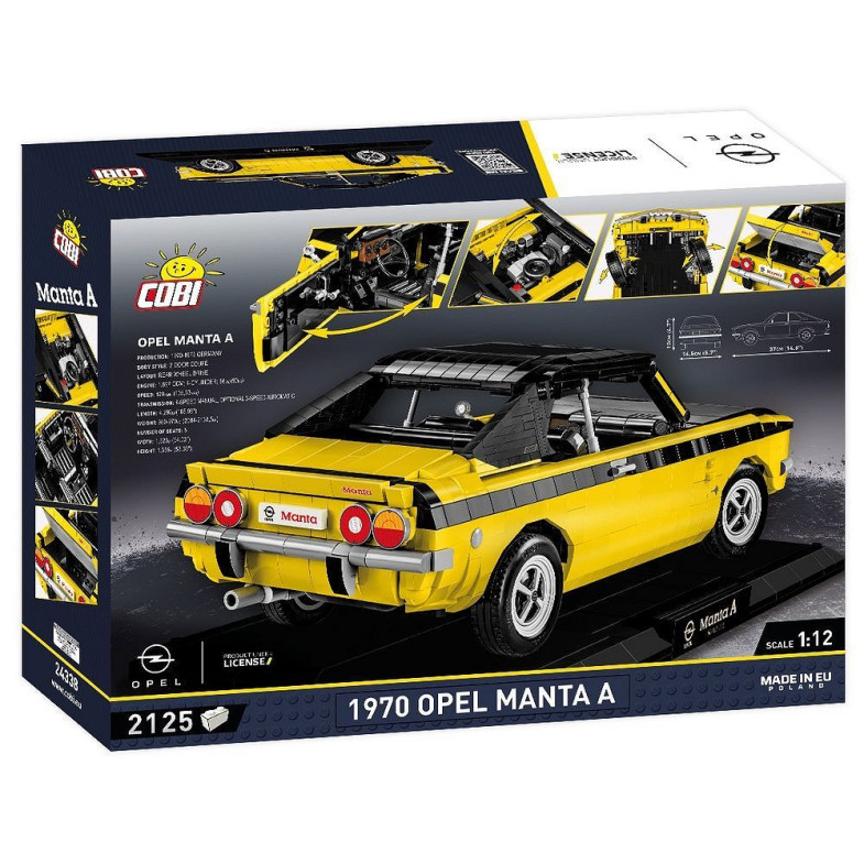 24338 - Opel Manta A 1970 - Executive Edition - Hobbycity.gr - COBI