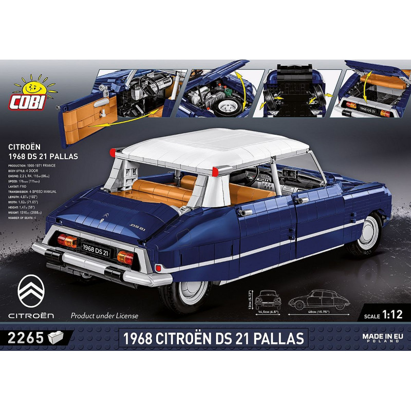 24348 - Citroen DS 21 Pallas 1968 - Hobbycity.gr - COBI