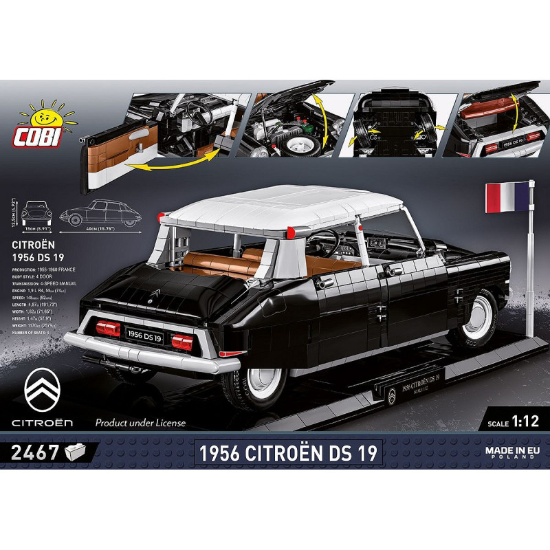 24350 - Citroen DS 19 1956 - Executive Edition - Hobbycity.gr - COBI