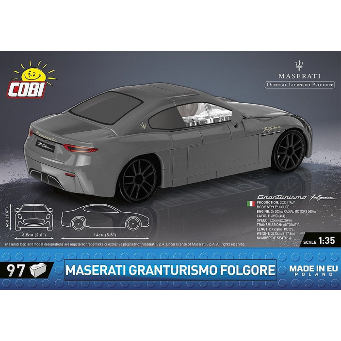 24506 - Maserati Granturismo Folgore - Hobbycity.gr - COBI