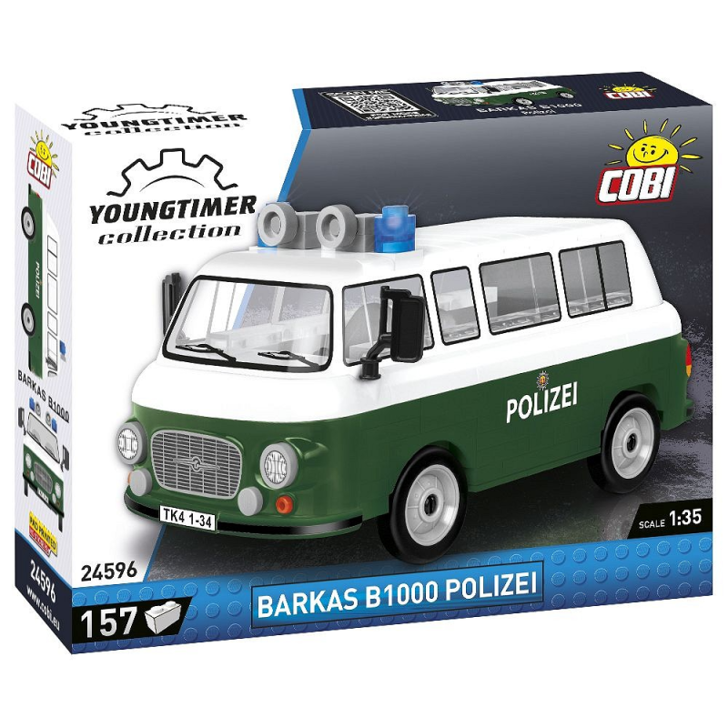 24596 - Barkas B1000 Polizei - Hobbycity.gr - COBI
