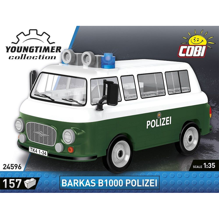 24596 - Barkas B1000 Polizei - Hobbycity.gr - COBI