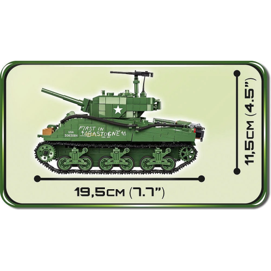 2550 - Sherman M4A3E2 Jumbo - Hobbycity.gr - COBI