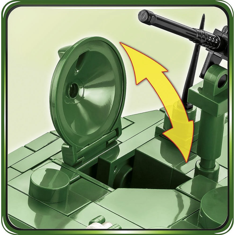 2550 - Sherman M4A3E2 Jumbo - Hobbycity.gr - COBI