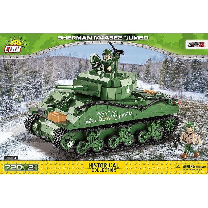 2550 - Sherman M4A3E2 Jumbo - Hobbycity.gr - COBI