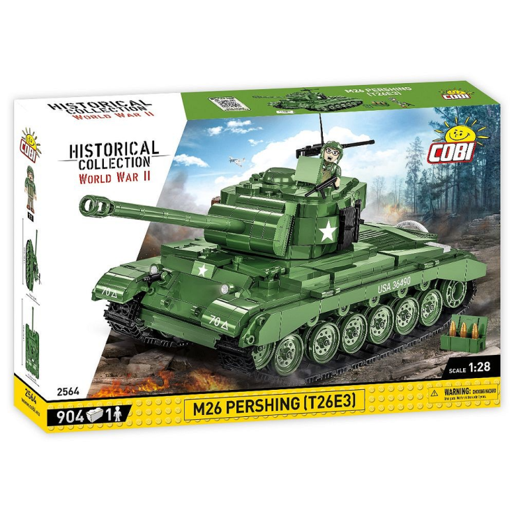 2564 - M26 Pershing T26E3 - Hobbycity.gr - COBI