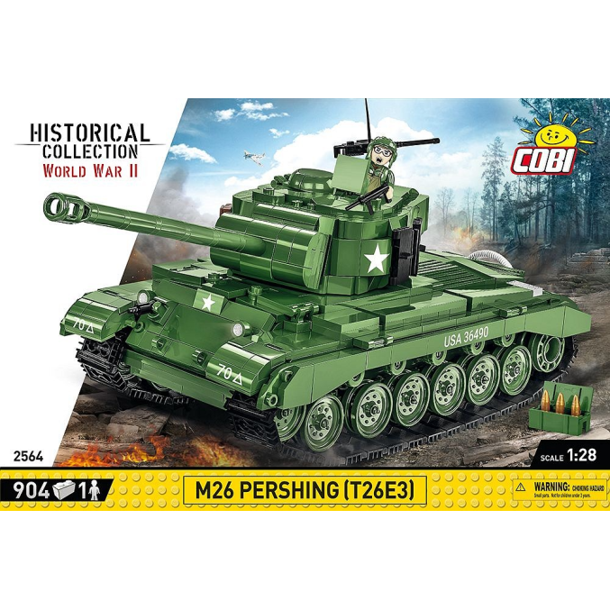 2564 - M26 Pershing T26E3 - Hobbycity.gr - COBI
