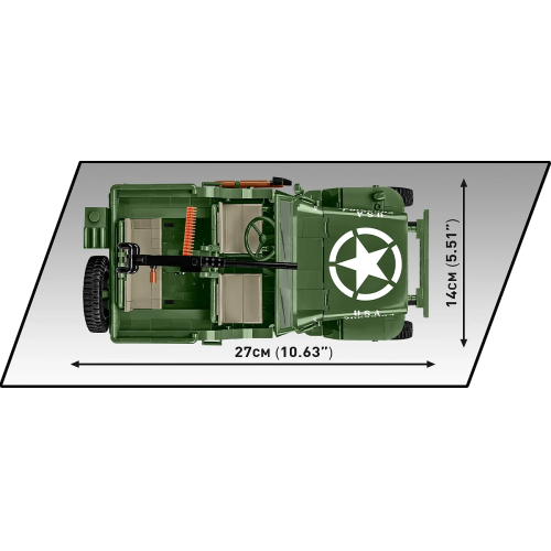 2804 - Willys MB & Trailer - Executive Edition - Hobbycity.gr - COBI