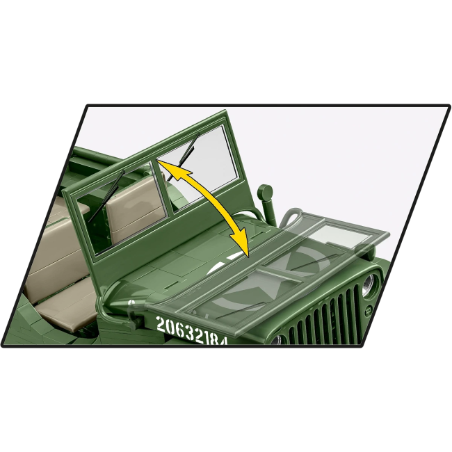 2804 - Willys MB & Trailer - Executive Edition - Hobbycity.gr - COBI