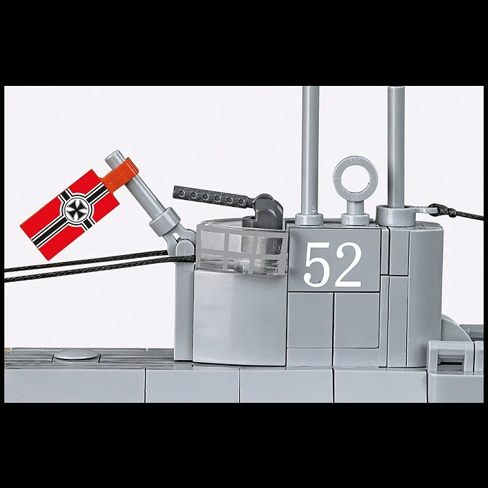4852 - U-Boat U-52 (Type VIIB) - Hobbycity.gr - COBI