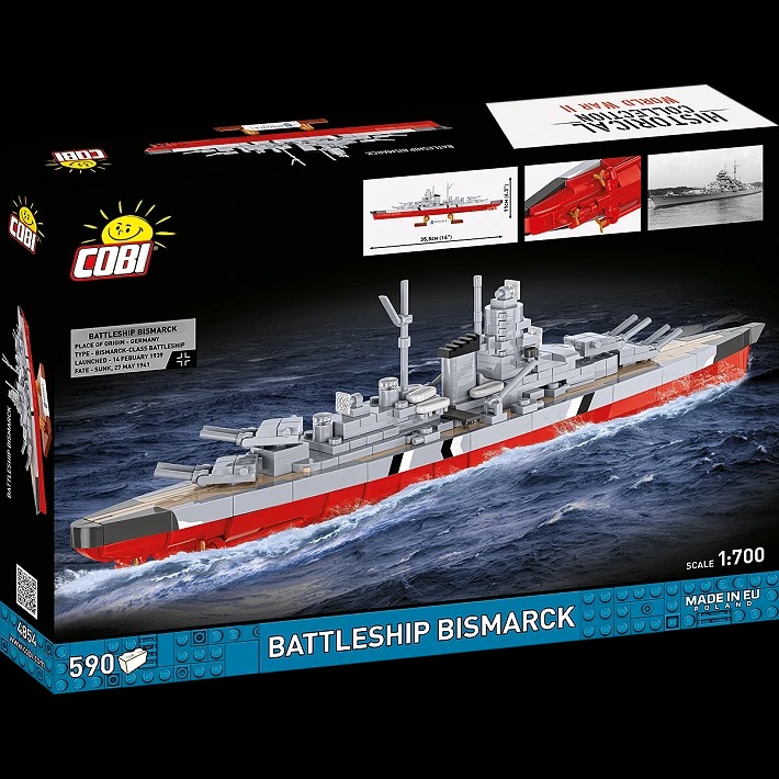 4854 - Battleship Bismarck - Hobbycity.gr - COBI