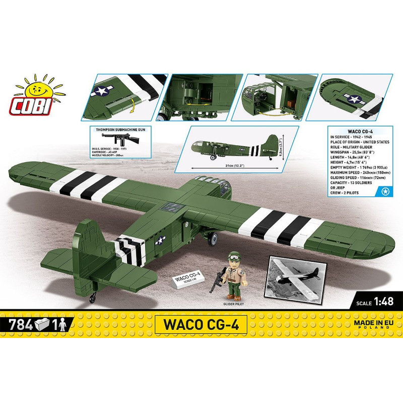 5755 - Waco CG-4 - Hobbycity.gr - COBI