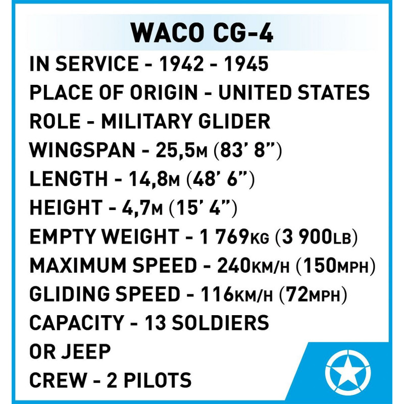 5755 - Waco CG-4 - Hobbycity.gr - COBI